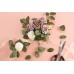 Meiliy 200pcs Bulk Rose Leaves Artificial Greenery Fake Rose Flower Leaves for DIY Wedding Bouquets Centerpieces Party Decorations Rose Vine Wreath Garlands Supplies