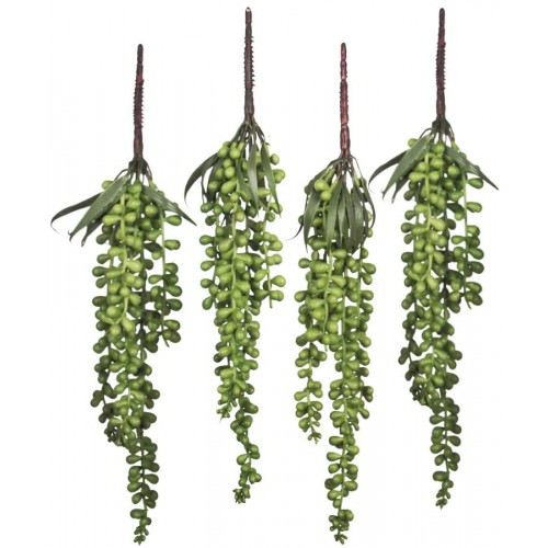 String of Pearls - Fake Hanging Plants Artificial Decor - Faux Succulents  Unpotted - Artificial Hanging Plants - Succulents Plants Artificial for